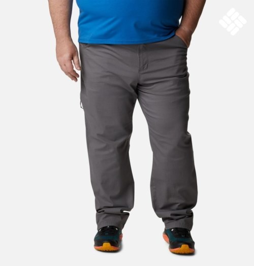 Men's Columbia Rugged Ridge Outdoor Pants Dark Grey | Plus Size CA-E54C1